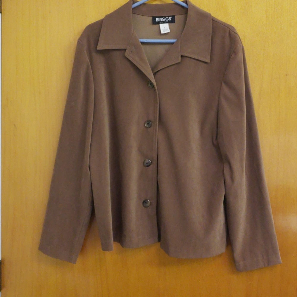 Brown lightweight jacket